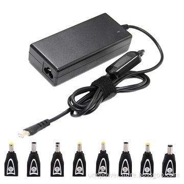 Universal Laptop Adapter, 90W, With 8 Standard DC Connectors, USB Slot, LCD Display